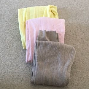3 pairs of sweatpants bundle